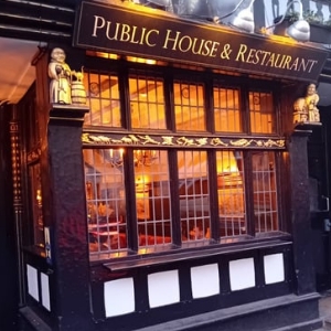 Exterior of the george pub