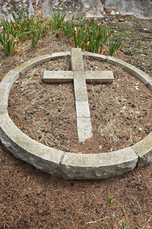 Mijet Island church ground