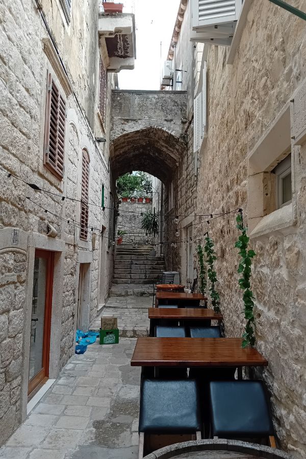 A side Street in Koorcula town