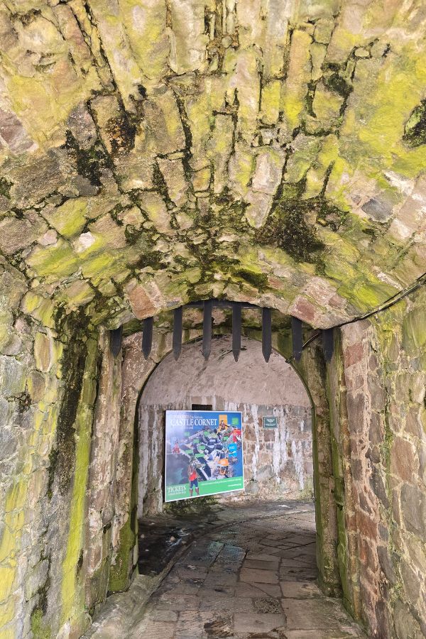 The portcullis at the castle