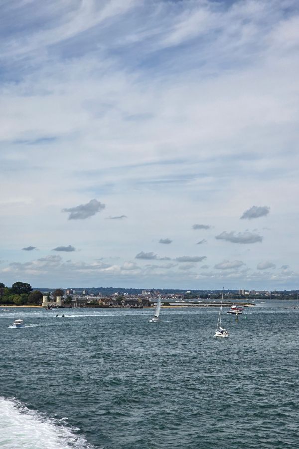 Out into the Channel