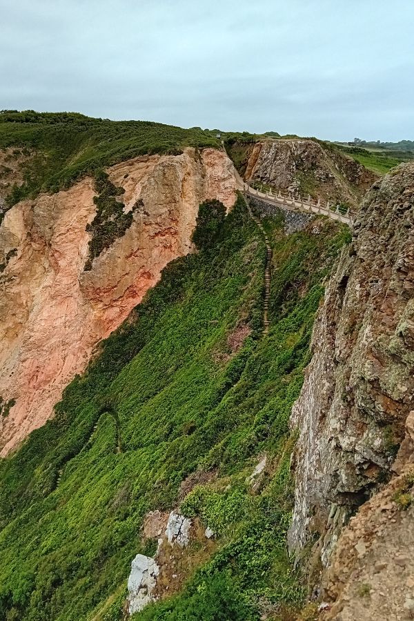 View from Big Sark to La Coupee