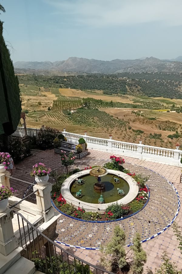 View from the balcony
