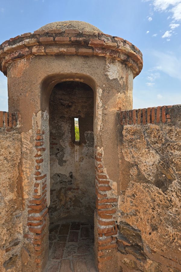 Gibralfaro toweer peep hole