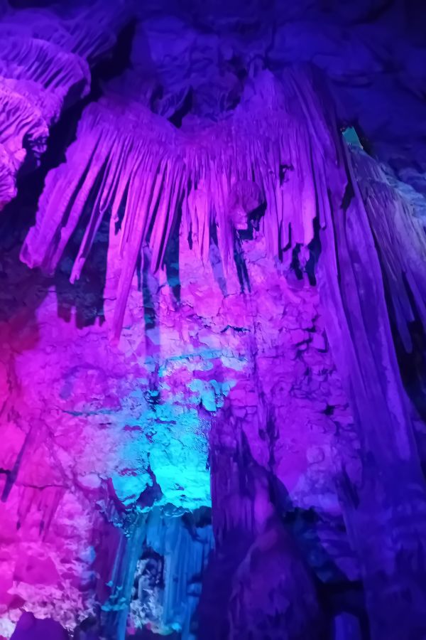 Lightshow in the cave