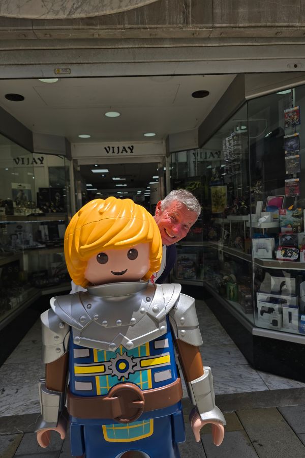 Ben and his Lego friend