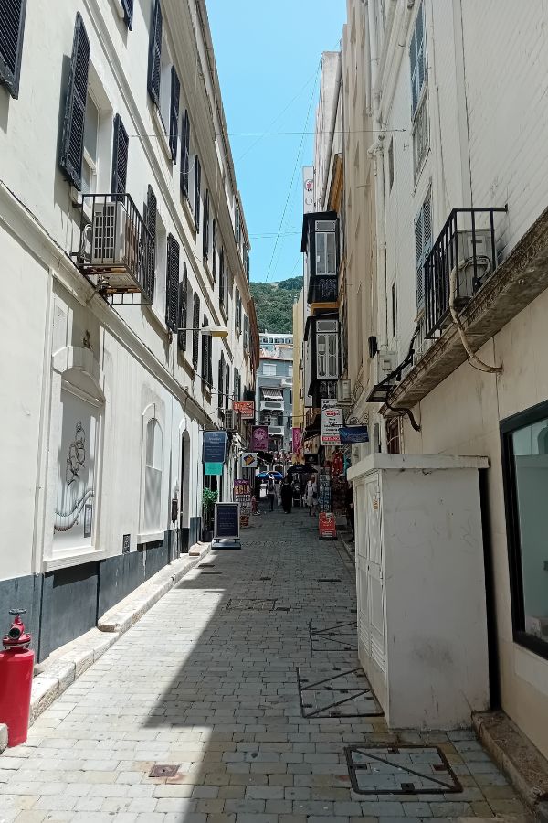One of the many little side streets