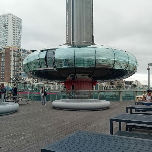 Ready for take off at the i360
