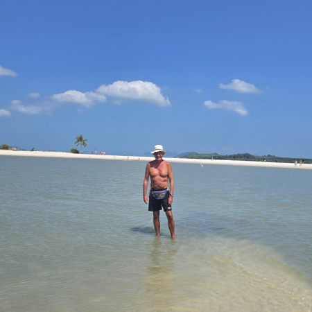 Laem Head Sand Bar  slowly disappearing