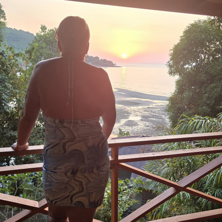 Sunset from the Banyan Bay