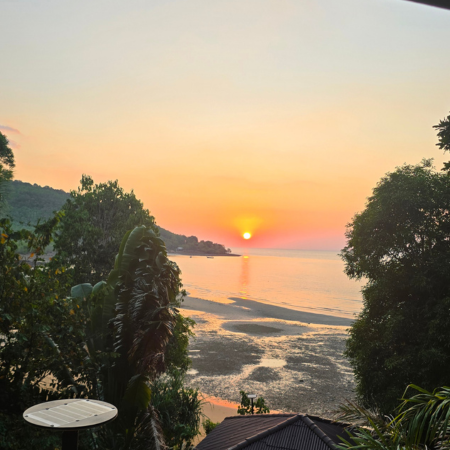 Sunset from the Banyan Bay