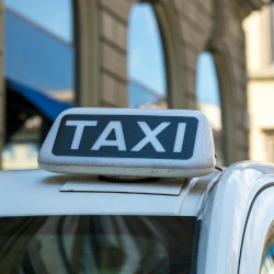 Taxi sign