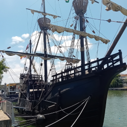 One of Magellans ships
