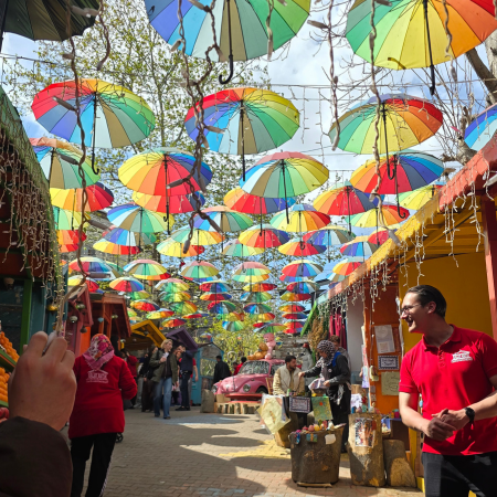 Another colourful street