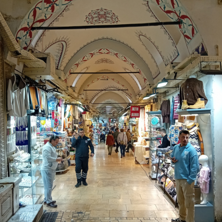 Grand Bazaar not long after opening in the morning
