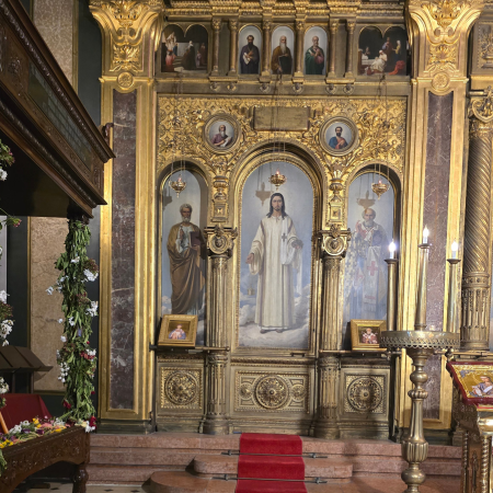 Interior of St Stephns church