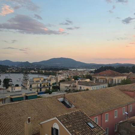 View over the rooftops